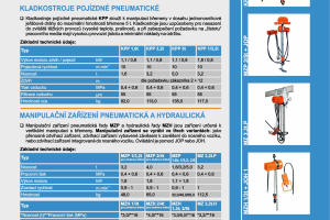 Zvedací a manipulační zařízení - POVRCH